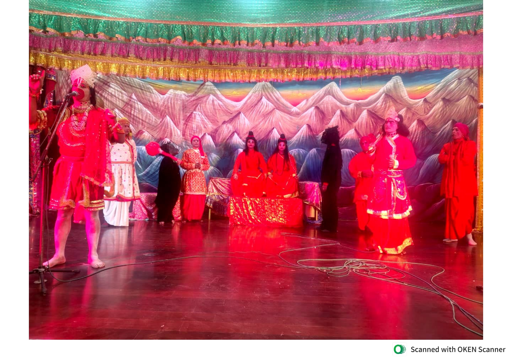 आदर्श श्री विश्वेश्वर रामलीला समिति मगराज मैहर मध्य प्रदेश श्री सीता हरण 10/2/2026 लीला प्रस्तुत की गयी